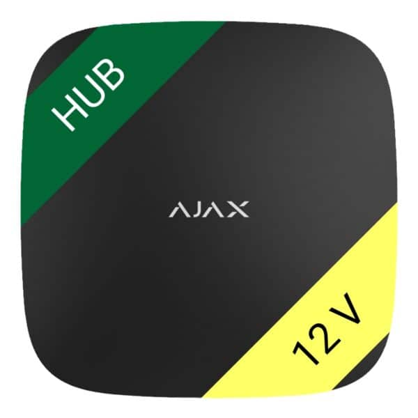 Ajax Hub 12V black