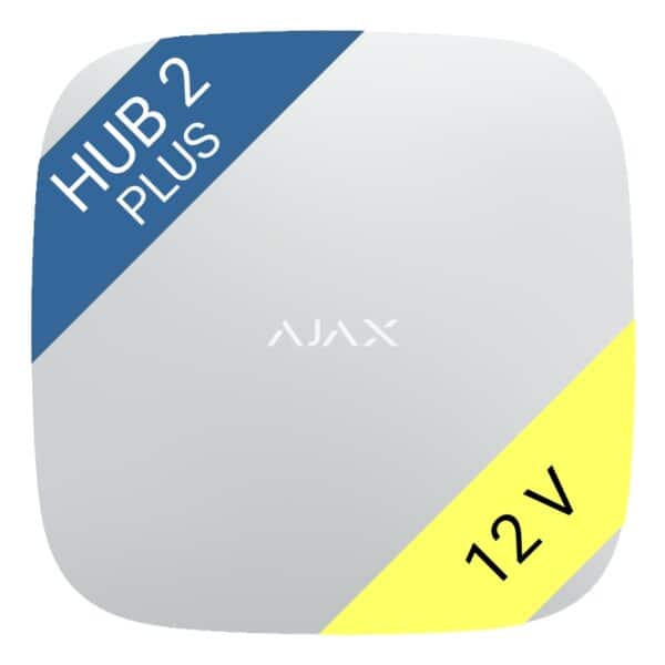 Ajax Hub 2 Plus 12V white