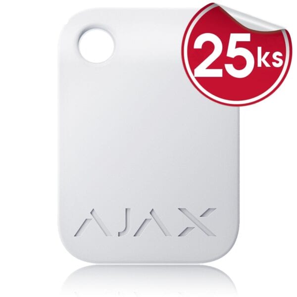 Ajax Tag white 25ks