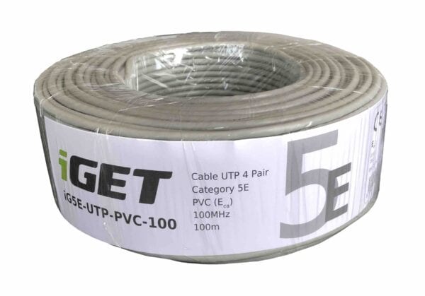 iGET CAT5E UTP PVC-100m
